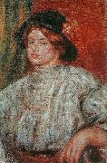 Pierre Auguste Renoir Gabrielle au chapeau France oil painting artist